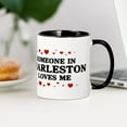 thumbnail image 4 of CafePress - Loves Me In Charleston Mug - 11 oz Ceramic Mug - Novelty Coffee Tea Cup, 4 of 6