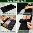 thumbnail image 6 of Toorise Piece Puzzle Mat Roll Up Portable Jigsaw Felt Mat Smooth Surface Puzzle Saver Mat Easy to Use Roll Up Jigsaw Puzzle Mat with 6 Sorting Trays for Puzzles Kids, 6 of 10