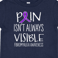 thumbnail image 4 of Inktastic Fibromyalgia Awareness Pain Isn't Always Visible Boys or Girls Baby T-Shirt, 4 of 5