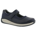 thumbnail image 2 of Drew Trust Women Comfort Mary Jane Shoes In Navy Leather, 2 of 7