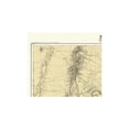 thumbnail image 4 of Topographical Map - New Mexico Central New Mexico Sheet - US Army 1877 - Vintage Wall Art, 4 of 4