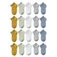 thumbnail image 2 of Kilaqueen 20 Pack Baby Girls Boys Mesh Thin Socks Cotton Low Cut Kids Toddler No Show Ankle Socks 1-12T, 2 of 3