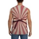 thumbnail image 4 of Fotbe Retro Bow Men's Camiseta sin Mangas Estampada para Hombres, Playera Casual para Gimnasio, Entrenamiento, Playa-3X-Large, 4 of 7