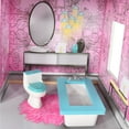thumbnail image 3 of Imaginarium Modern Luxury Dollhouse with 11 Pieces of Furniture, 3 of 10