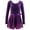 Purple, variant on Kids Girls Dress Purple Long Sleeve Dress Girls Fall Winter Dresses Birthday Dress for Girls Dresses Size 4T
