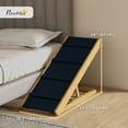 thumbnail image 3 of PawHut Adjustable Dog Ramp for Bed, Sofa, with Non-Slip Surface, 3 of 10