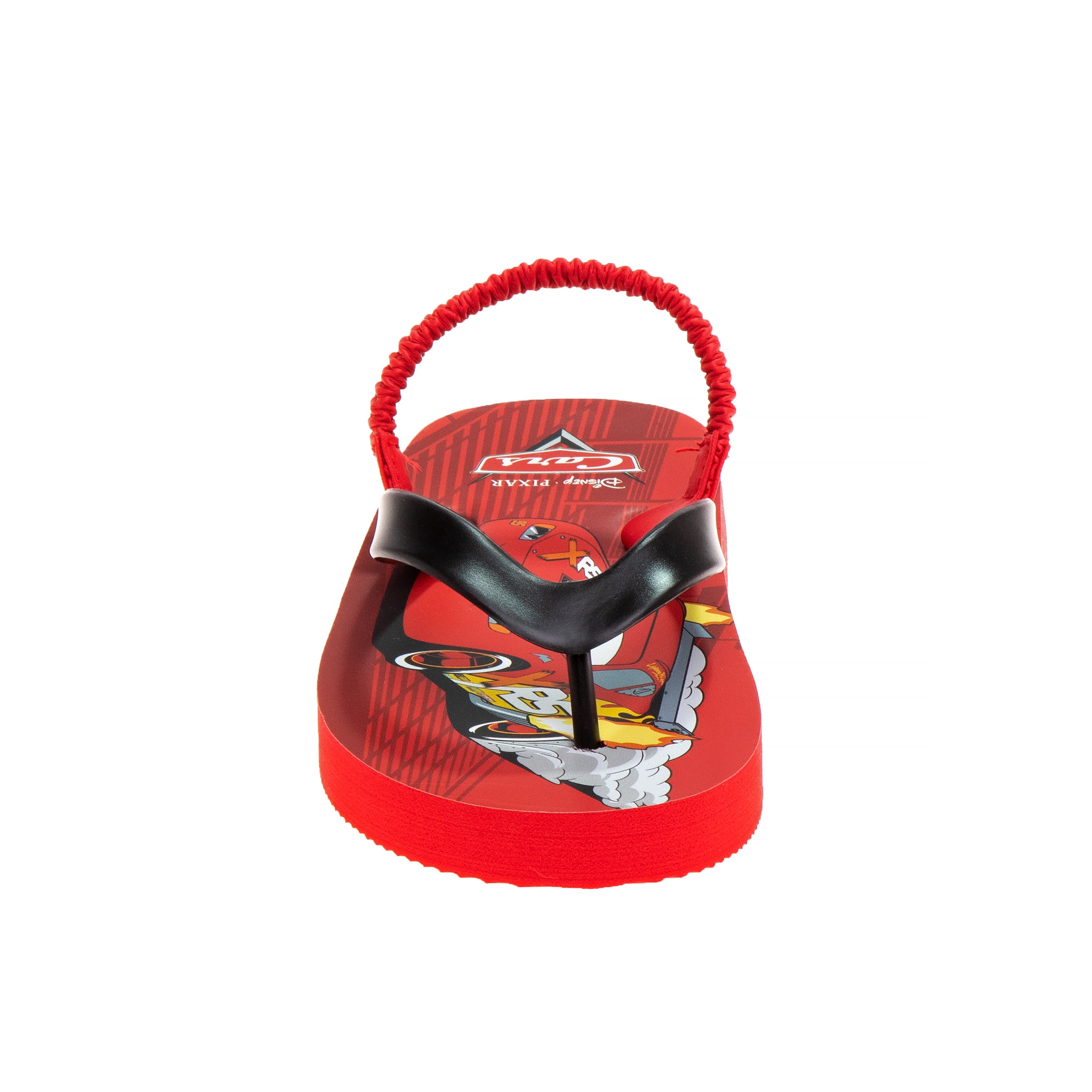 Disney Pixar Cars Boy Flip Flops with back strap