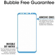 UYWGF-(2 Pack) Glass Screen Protector for Samsung Galaxy S9, 3D Curved Tempered Glass, Dot Matrix with Easy Installation Tray, Case Friendly (Black)