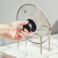 thumbnail image 4 of Product Category Rack Storage 2 Kitchen Countertop Two-in-One Lid Rack and Spoon Organizer with Stainless Steel Lid Holder for Cooking and Easy Cleaning Space Saving Design, 4 of 6