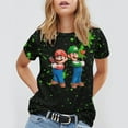 thumbnail image 4 of Mario And Luigi Unisex Short-sleeve Shirt For Men Women Novelty 3D Print T-Shirt Soft Comfortable Tee Shirts, 4 of 7