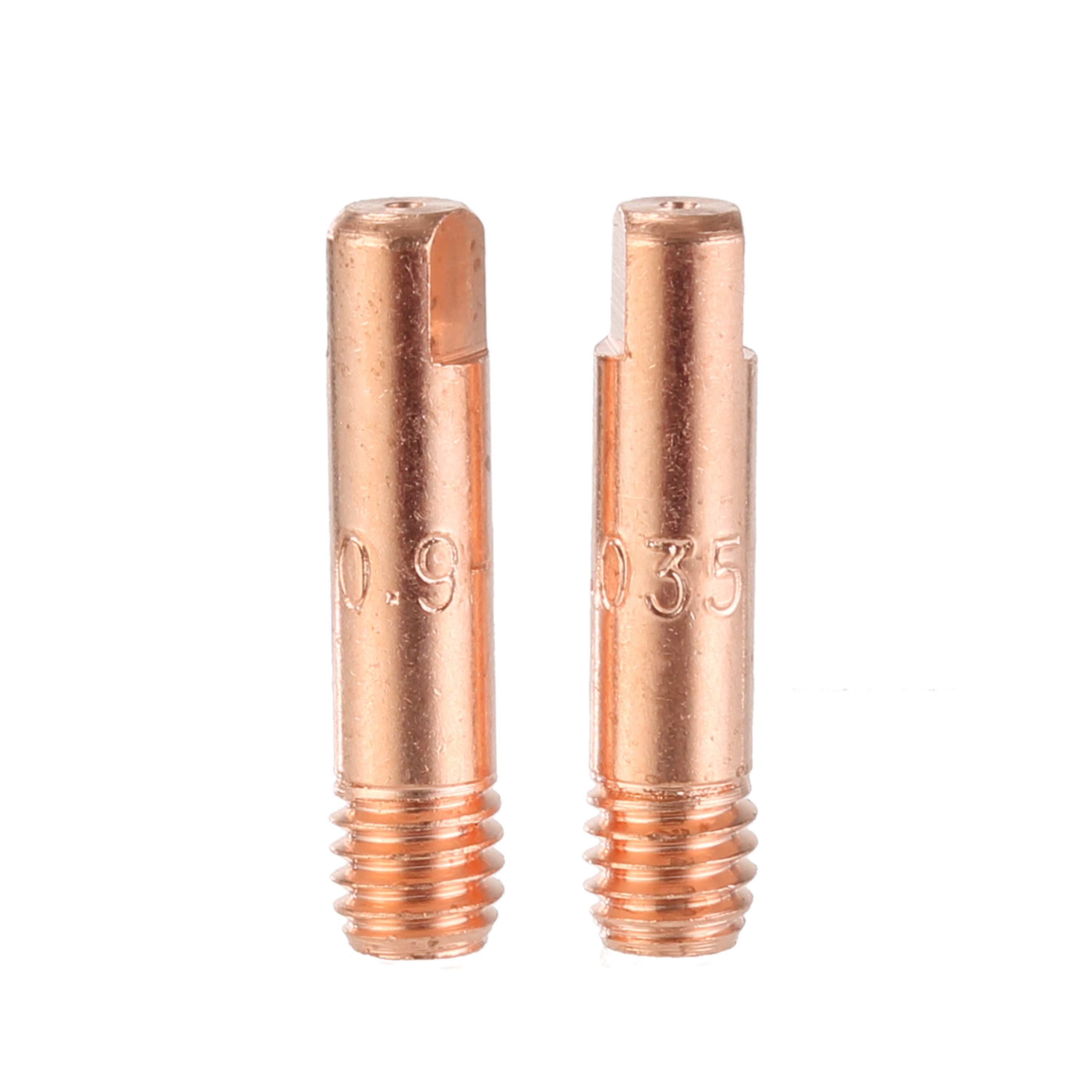 Hyper Tough 10-Pack 0.035 in. MIG Welding Contact Tips, Copper Material