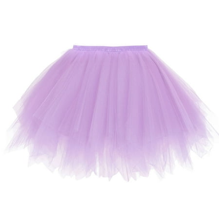 Women Classic Adult Tutu Skirt Ballet Princess Fancy Party petticoat Pettiskirt
