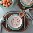 thumbnail image 2 of Euro Ceramica, Inc. Euro Ceramica Charlotte Stoneware Assorted Pasta Bowls (Set of 4) - 8.54 in. x 8.54 in. x 2.17 in., 2 of 5
