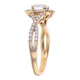 thumbnail image 6 of 14K Yellow Gold 1-1/3 cttw. Certified Diamonds Round-cut Halo Engagement Ring by Hollywood Hills Jewelers, 6 of 6