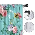 thumbnail image 4 of Blackout Kids Curtains,Pioneer Flower Floral Print Pattern Childrens Insulated Curtains Set Of 2,Bedroom Essentials,Toddler Room Decor 42"x54", 4 of 5