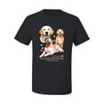 thumbnail image 2 of If It's Not a Golden Retriever It's Just a Dog Gift | Mens Dog Lover Graphic T-Shirt, Black, Small, 2 of 3