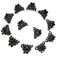 thumbnail image 2 of Mini pinzas para el cabello Sunnimix 12 piezas plástico negro, 2 of 5
