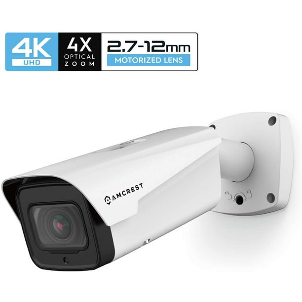 Amcrest 4K Optical Zoom IP Camera, Varifocal 8MP Outdoor POE Camera ...