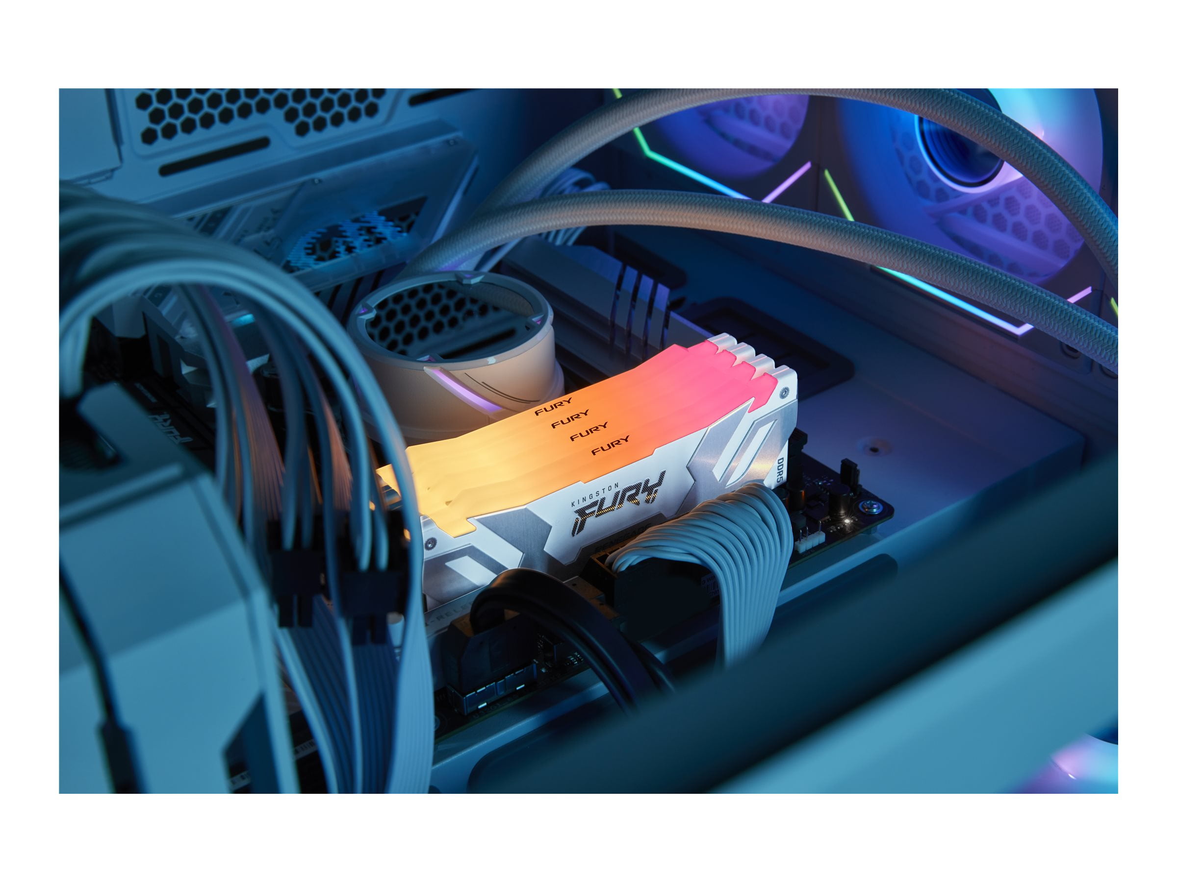 Kingston FURY Renegade - 32GB (2 x 16GB) - DDR5-7200/PC5-57600 DDR5 SDRAM - 7200MHz Single-rank Memory - CL38 - 1.45V - RAM Module for Motherboard, Computer