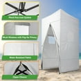 thumbnail image 3 of Wakeman Outdoors Pop Up Privacy Tent for Camp Toilet or Pool Cabana, White, 3 of 6