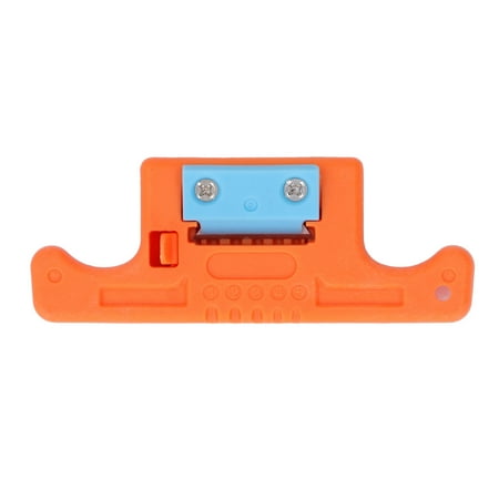 

Safe Cable Splicing Tool Steel Blade Longitudinal Cutting Optical Fiber Stripper PVC Shell No Damaging For Electronic Maintenance