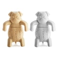 thumbnail image 1 of Lovely Pug Food-grade Silicone Tea Leaf Strainer Infuser Herbal Spice Filter, 1 of 4