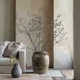 thumbnail image 6 of LuxenHome Vintage Farmhouse Brown Jug 15 Inch Tall Terracotta Vase, 6 of 10
