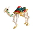 thumbnail image 3 of joyero,Figurita de camello pequeña y adorable,adorno coleccionable,Caja de joyería con bisagras en forma de animal,cajas para baratijas,Elegante organizador de joyas y objetos de Blanco, 3 of 8