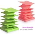 thumbnail image 2 of Pop Up Sticky Notes Lined 3x3 inch, Easy to Post Sticky Notes with Lines, 600 Sheet, Pink Purple Blue Yellow Green Orange Color, Office Accessories, 2 of 5