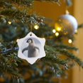 thumbnail image 7 of 3drose, Baby Penguin, 3 inch Snowflake Porcelain Ornament, 7 of 7