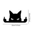 thumbnail image 4 of Letrero Esquina Puerta Metal para Gato Halloween Regalos Fiesta (gato Dedo), 4 of 4