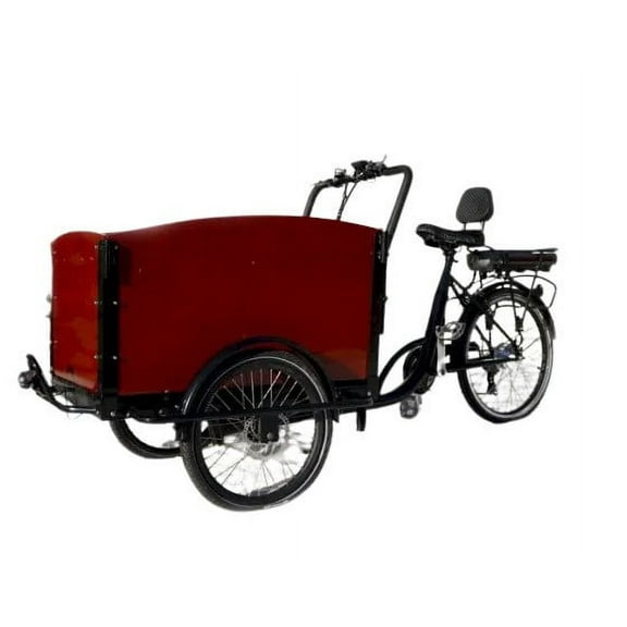 Classic Dutch Charm, Adult Electric Tricycle with Battery Convenience