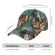 thumbnail image 2 of Fotbe Whimsical Cats Night Cafe Gorro Clásico de Béisbol, Gorra Ajustable con Broche Snapback, Gorro de Exterior de Algodón Suave, 2 of 6