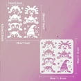 thumbnail image 3 of 1Pc Little Peepers Painting Stencil Template 11.8x11.8inch for Painting on Wood Fabric Walls, 3 of 9