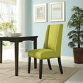 thumbnail image 3 of Modway Baronet Button Tufted Fabric Dining Chair in Azure, 3 of 8
