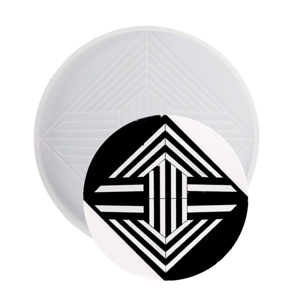 Fovolat Round Resin Coaster Molds Round Resin Coaster Mold for Resin  Casting Round-Shaped Resin Epoxy Molds for DIY Car Coaster Mold 3 Different  Patterns designer - Walmart.com