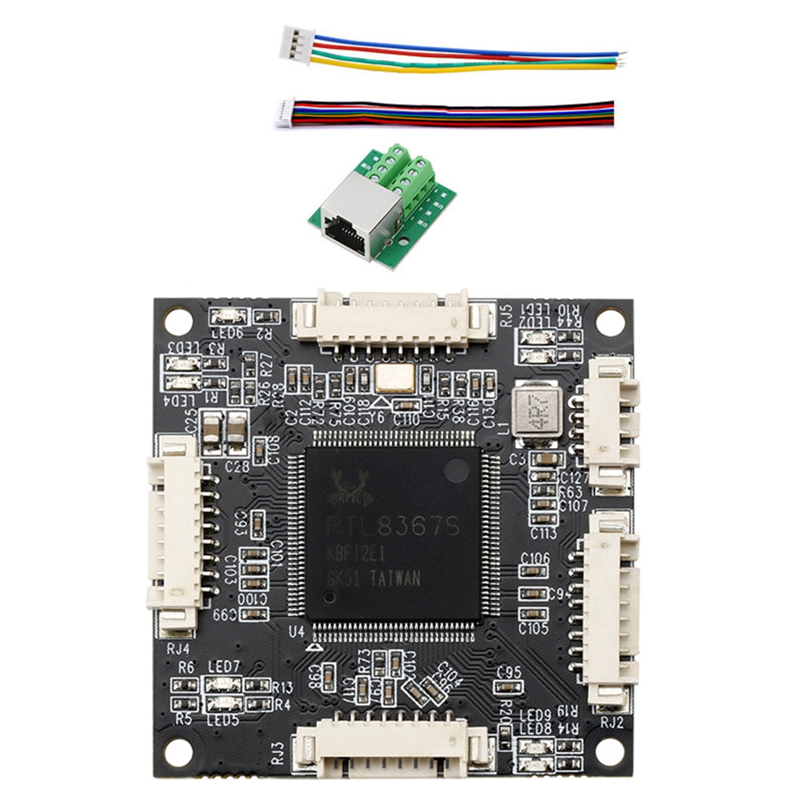 Embedded Ready 4 Port Gigabit Networking Switches Module with Easy Installation For Home And Offices Use