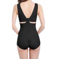 thumbnail image 2 of APEXFWDT Women's Shapewear Bodysuit M-3XL,Tummy Control Backless Bodysuits Deep V Neck Bodysuit Body Shaper for Women Butt Lifter Jumpsuit Top, 2 of 4