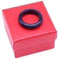 thumbnail image 2 of Joyero Cajitas Pequepñas VelvRed 4Pzas Rojo 4x4x2.7cm Cartón Joyero., 2 of 3