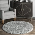 thumbnail image 2 of nuLOOM Brooke Contemporary Shag Area Rug, 4' x 6', Gray, 2 of 8