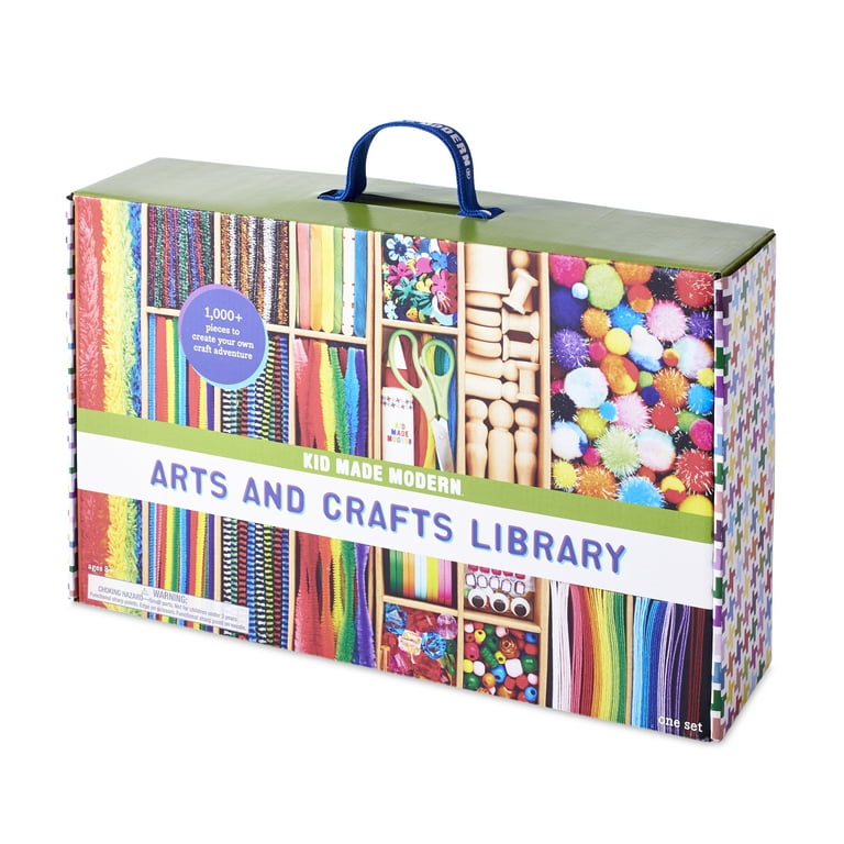 Arts and Crafts Library Set  Arts and crafts, Art and craft