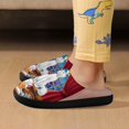 thumbnail image 6 of The Aristocats Slippers for Kids, Cute Soft Plush Anti-slip Fluffy Fuzzy House Slippers Warm Soft Plush Non-Slip Indoor Outdoor Slip-on Shoes for Boys Girls, 6 of 8