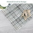 thumbnail image 5 of AOILE Washable Plaid Area Rug – Ultra-Soft Modern Farmhouse Runner, Non-Slip Throw Rug for Hallway, Entryway, Bedroom, Kitchen, Laundry, and Living Room, 5 of 6