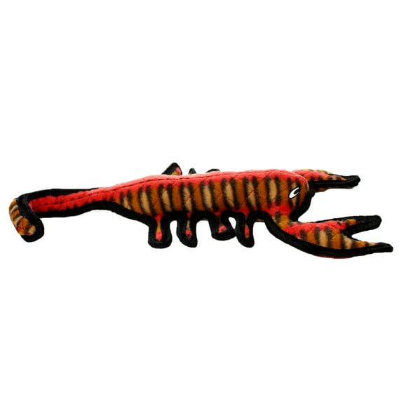 Tuffy Desert Scorpion Durable Plush Squeaker Dog Toy