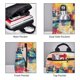 thumbnail image 3 of Fotbe Colorful Fishing Boats Mochila Ligera para Hombres y Mujeres - Duradera y Resistente al Agua, Ideal para Escuela, Trabajo, Viajes y Uso Diario, 3 of 7