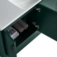 thumbnail image 4 of Venezian Collection - 48" Single Green Bathroom Vanity, - Black Handles.&nbsp;, 4 of 9