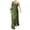 Green, variant on Wancir Women's Satin Long Sleeve One Shoulder Maxi Dress Asymmetrical Tie Waist Slit Party Cocktail Long Formal Prom Dress