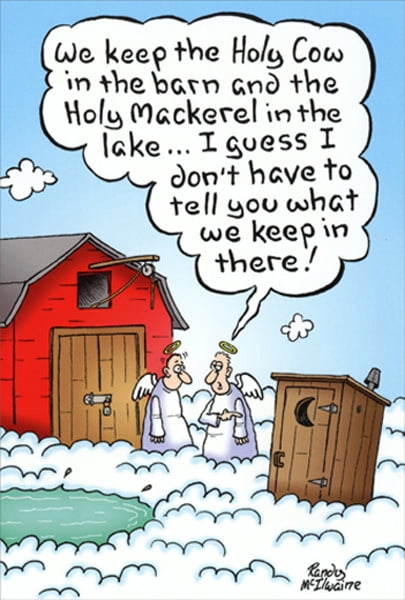 Nobleworks Holy Cow, Holy Mackerel Randy McIlwaine Box of 12 Humorous