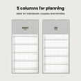 thumbnail image 5 of 2023 Monthly Wall Calendar, Office and Family Planner for Hanging with US Holidays and Week Numbers 8.5x17 in., 5 of 8