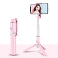 thumbnail image 1 of Portable Mini Bluetooth Selfie Stick with Tripod Foldable Extendable Selfie Stick for Phones, 1 of 8